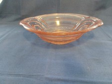 Schale oval rosalin Glas