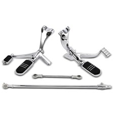 Vorverlegte Fussrastenanlage