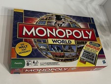 Monopoly World - Parker - Vollständig - Brettspiel mit Bankkartenleser
