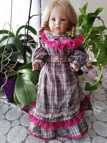 Alte porzellan puppe hilary - alte, "hilary