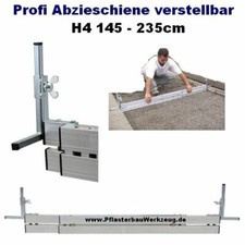 Alu abziehschiene verstellbar - alu,