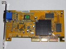 Grafikkarte NVidia Riva TNT2 M64 Vanta TNT2M64 Universal AGP 4x VGA MS-8808 V2.1