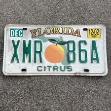 Original US Auto Kennzeichen Nummernschild USA ?? Florida Citrus