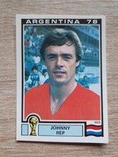 Panini World Cup Story  Johnny Rep 124 Netherlands Holland WM 1978 Sticker