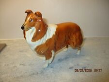 Porzellanfigur Collie stehend