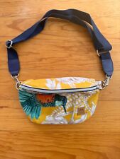 FILOUSION BAUCHTASCHE UMHÄNGETASCHE KOLIBRI GELB MINI BAG LECKERLITASCHE NEU!