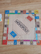 Monopoly Holzversion Sonderausgabe mit Holzspielbrett