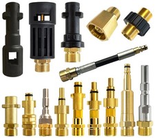 Hochdruck Adapter für Kärcher Kränzle Bosch Parkside Nilfisk B&D 1/4" IG M22 AG