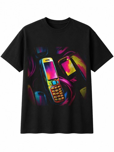 Neon flip phone - flip,