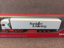 Herpa H0 1:87 OVP 154680 Scania R TL Kühlkoffer-Sattelzug "Frankort&Koning" (NL)