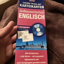 Schülerhilfe Karteikarten Aufbauwortschatz Englisch mit CD-Rom