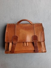 Alte Leder Aktentasche