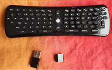 T6 2,4 GHz Air Mouse + Tastatur Kabellose Tastaturfernbedienung für PC A