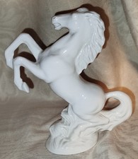 Große Porzellan Pferde Figur