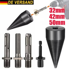 50/42mm Holzspalter Kegelspalter Bohrer Drill Kegel Spaltbohrer Für Bohrmaschine
