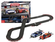 CARRERA (TOYS) Digital 132 Autorennbahn Set - Fast and Fabulous, Mehrfarbig