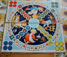DDR Brettspiel Kinder Spielzeug um 1960 Spielpappe kinderspiel IK