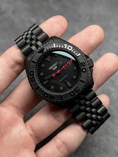 *SALE* Seikmod Diver Blackout | 40mm | NH35 Automatik | Saphirglas | Vollschwarz