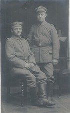 S134,Foto,Soldaten,Uniform,Koppel,Studioaufnahme,unbeschrieben,1.WK