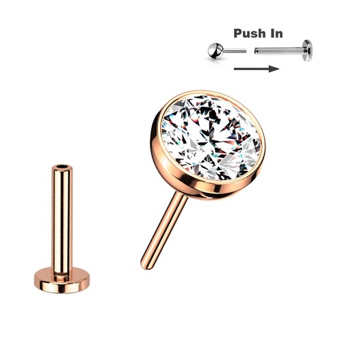 2mm titan stecksystem labret - titan,