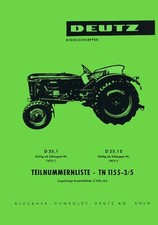 Ersatzteilkatalog Deutz D25.1