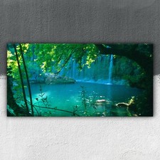 Wasserfall in grüner Natur