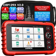 2025 Launch CRP129X V2.0 PRO KFZ Diagnosegerät Auto OBD2 Scanner TPMS EPB SAS Öl