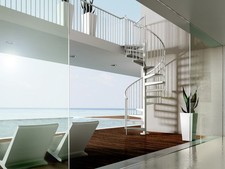 d’OPERA Außenspindeltreppe