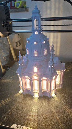 Frauenkirche dresden - dresden, 3d
