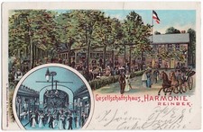 alte Litho-Ak Reinbek