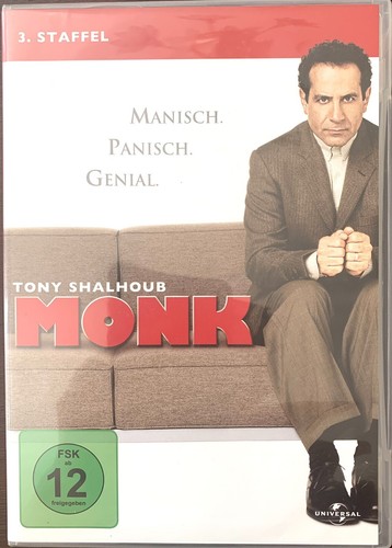 Monk staffel 4 dvds - monk,