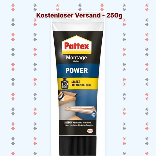 Pattex montage power baukleber - power,