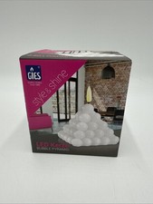 LED Kerze Bubble Pyramide