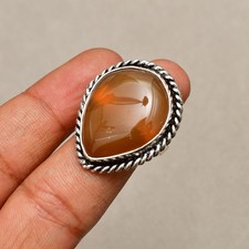 Roter Onyx Edelstein 925