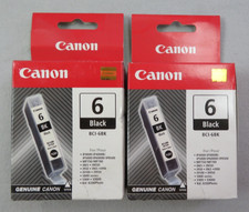 2 OVP Canon BCI-6 BK