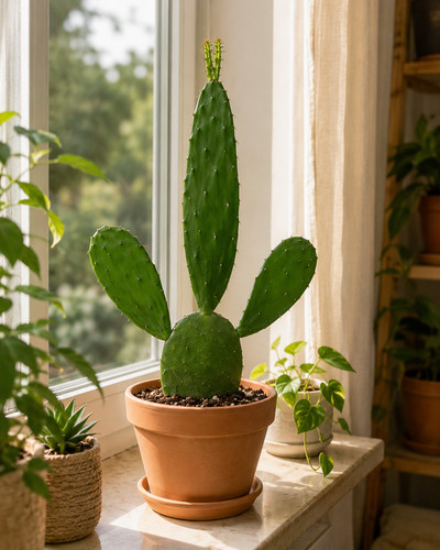 Mexikanischer feigenkaktus - mexikanischer,