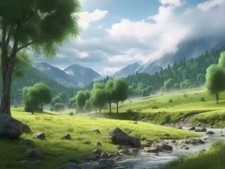 Wandbild: Wunderschöne