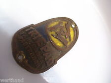 Fahrrad  Emblem TRIEPAD Fahrradbau Paderborn Steuerkopfschild drei Hasen 