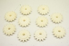 10x  14 Zahn 44mm Kegelrad Zahnrad Stirnrad plastik Kunstoff 06