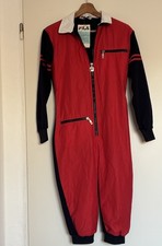 Fila Overall Ski Anzug Vintage