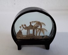 Alte korkschnitzerei miniatur - alte,