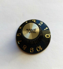 göldo Witch Hat Tone Knob, universal Poti-knopf schwarz/gold