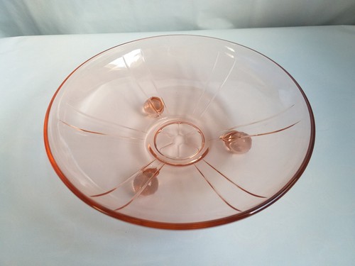 Kleine glasschale rot - rot, mit
