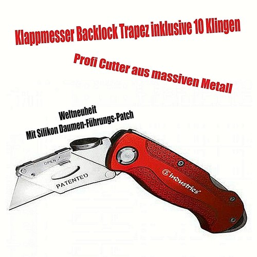 Profi teppichmesser klappbar - profi,