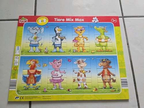 Playland tiere mix - tiere, puzzle