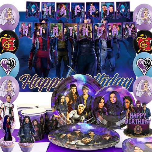 Descendants kinder party deko - kinder,