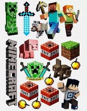 Tortenaufleger Minecraft