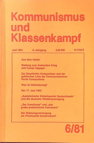 Stellung zum drohenden kireg - zum,
