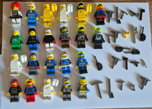 Lego space figuren mix 22 - figuren, |