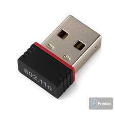 USB WiFi Adapter 150Mbps WLAN Dongle Mini Stick für PC Laptop Windows kompatibel